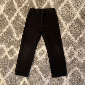 Boys Faded Black Pants